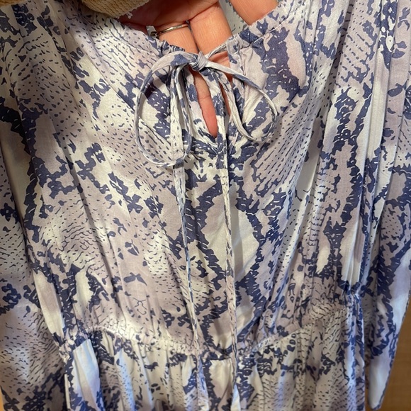 Elan Reptile Snake Print Maxi Dress - Picture 4 of 9